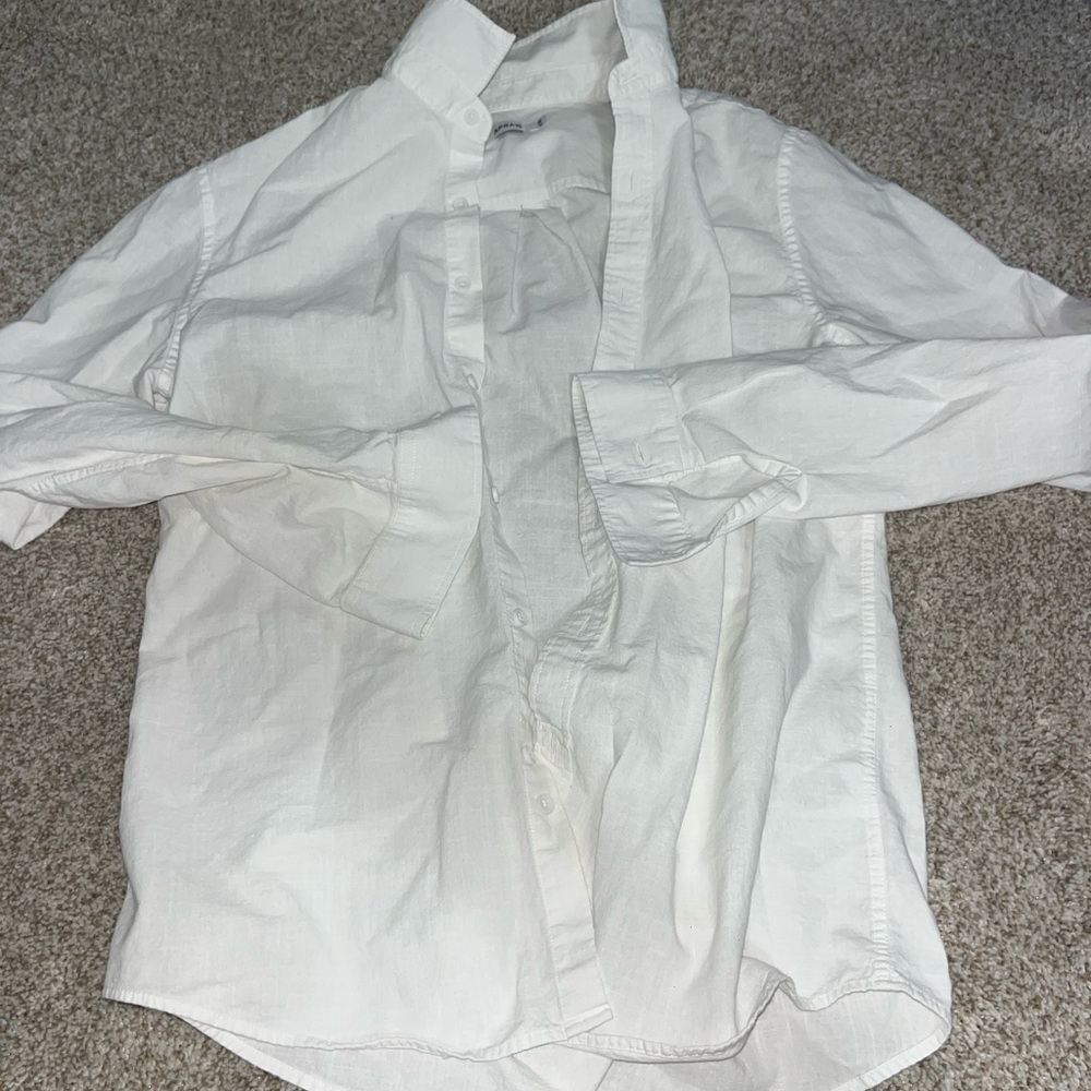 Classic White Men's Shirt